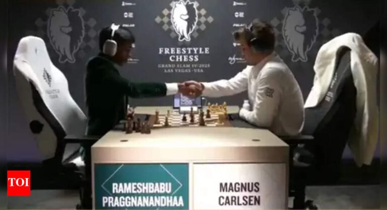Freestyle Chess Grand Slam: Pragggnanandhaa will again beat Magnus Carlsen in Las Vegas | Chess News – Tech Word News