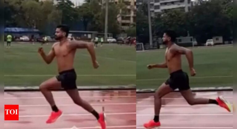Watch: Shreyas Iyer goes full of Usain Bolt regime; Video goes viral Cricket messages – Tech Word News