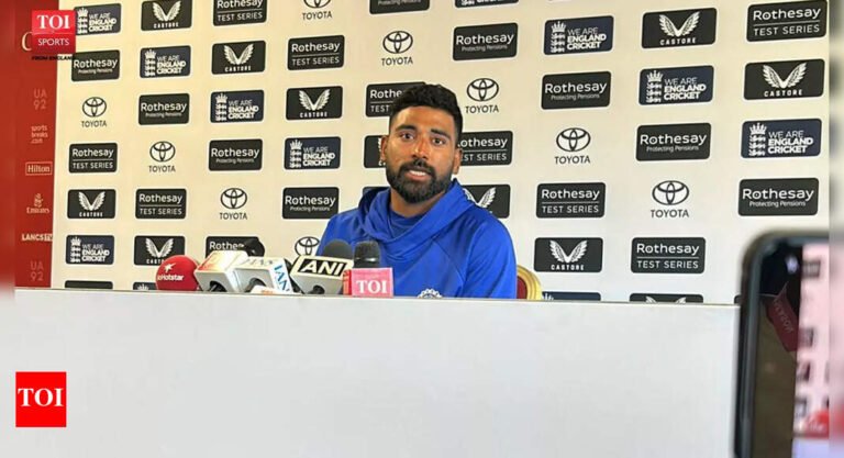 Inde vs ENG | ‘JASSI BHAI Khelenge’: Mohammed Siraj cleans the air, provides the main update of Akash Deep before 4. Test for Old Trafford | Cricket messages – Tech Word News