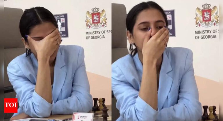 Chess Divya Deshmukh in tears after becoming the first Indian to achieve the final of the World Cup Fide – Watch | Chess News – Tech Word News