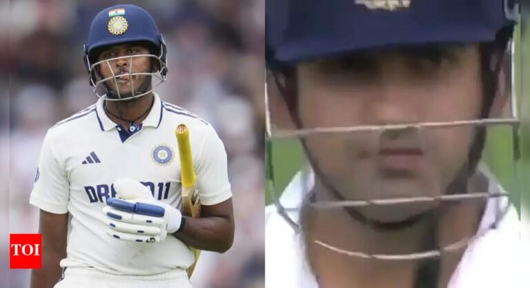 Inde vs ENG: Deja vu in Old Trafford! Gold Duck Sai Sudharsana Evokes Old Gautam Gambhir Moment – Watch | Cricket messages – Tech Word News