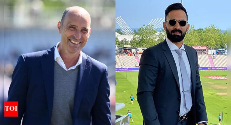 Microphone! Nasser Hussain roast Dinesh Karthik On-Air during the Old Trafford test | Cricket messages – Tech Word News