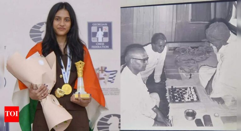 The chess has always been in Divya Dehmukh genes; Praděceček played with Vinoba Bhave | Chess News – Tech Word News