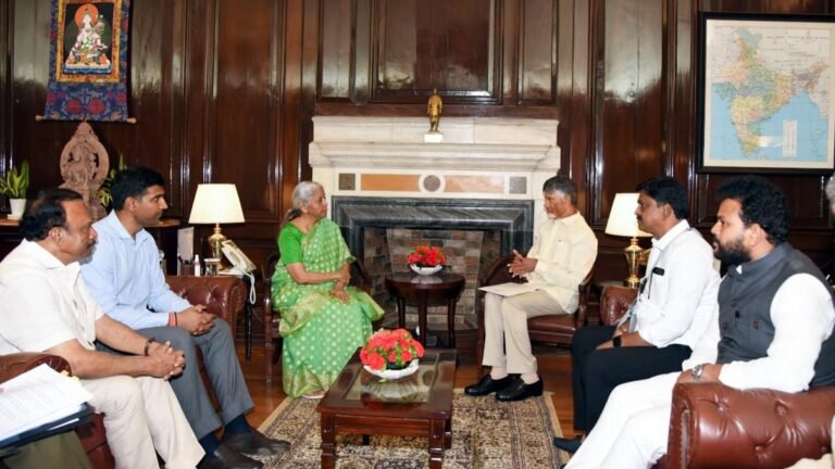 Chief Minister Andhra Pradesh Chandrababu Naidu urge the center to provide Sasca’s 10,000 GBP under Sasis