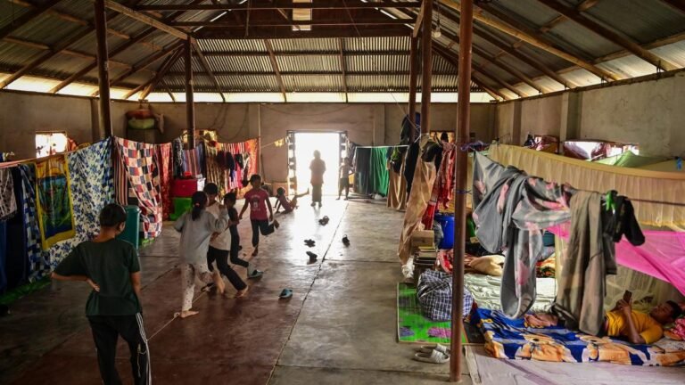 The displaced families of manipur are preparing to return home under the security cover