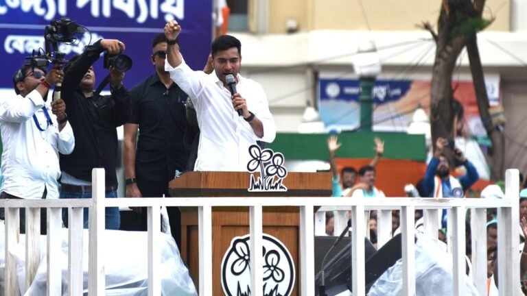 After 2026 we will chant BJP “Joy Bangla”: Abhishek Banerjee at the Rally Day of the martyrs Trinamool