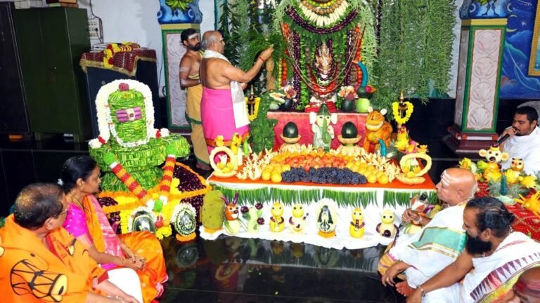 Sakambari festival celebrated very much in Srisailam