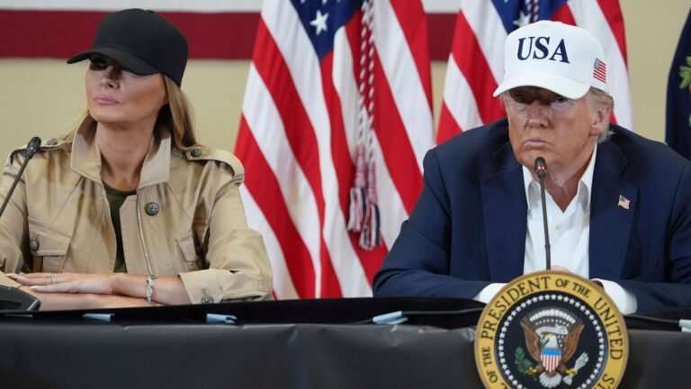 FIFA World Cup final match: US President Donald Trump was attended by the first lady Melania | Tech Word News