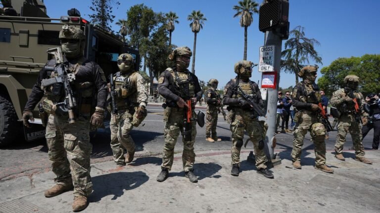 Federal Unit of Power show in Macarthur Park in Los Angeles; The mayor calls it a “political stuntman” Tech Word News