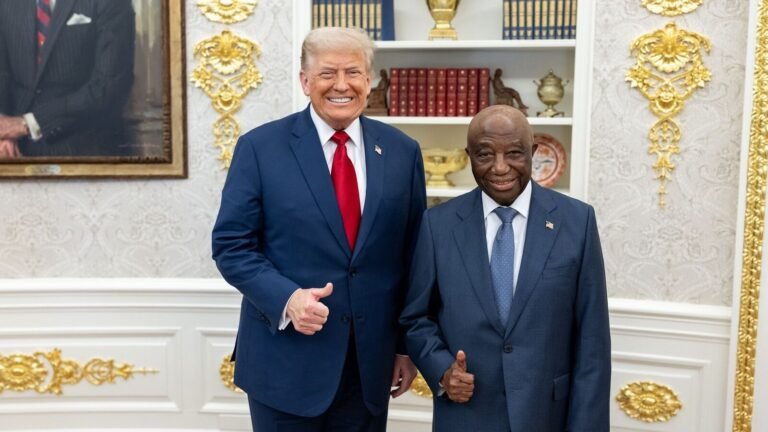 Trump praises the English -speaking Liberian Preshai Bakai for his “English”; Internet says “no sugar on his ignorance” Tech Word News