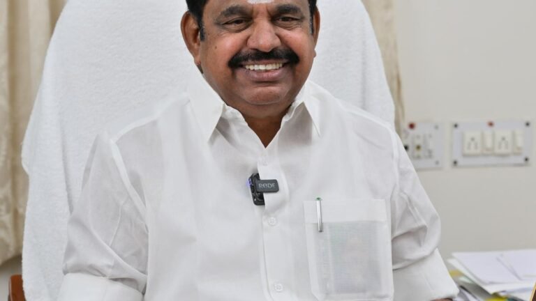 Edapppads K. Palaniswami to visit 36 constituencies of the Assembly between July 24 and 8 August