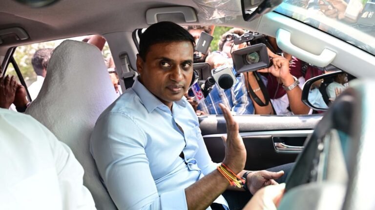 SIT arrest YSRCP RAJAMPET MP MIDHUN REDDY in alcohol fraud Andhra Pradesh