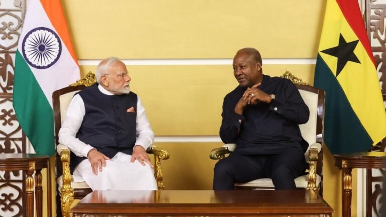 PM Modi says India not only a partner but a co -creating on the Ghana development route