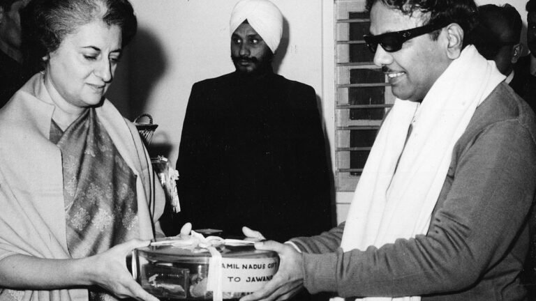 A bitter episode in the DMK-Congress relationship in Tamil Nadu during public opinion surveys from 1971