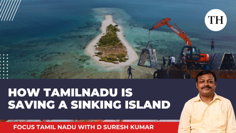 Watch: How Tamil over the overhot saving a diving island