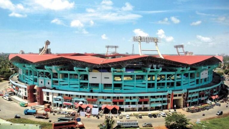 Kalior stadium for a sports beautified look with fresh paint
