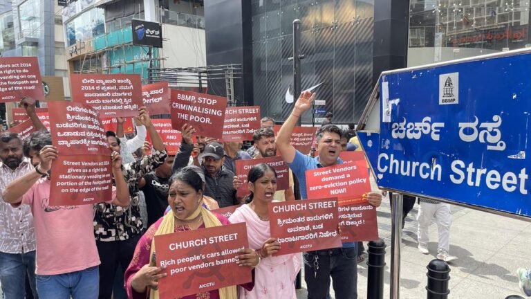 Church Street Sellers demand the end of harassment
