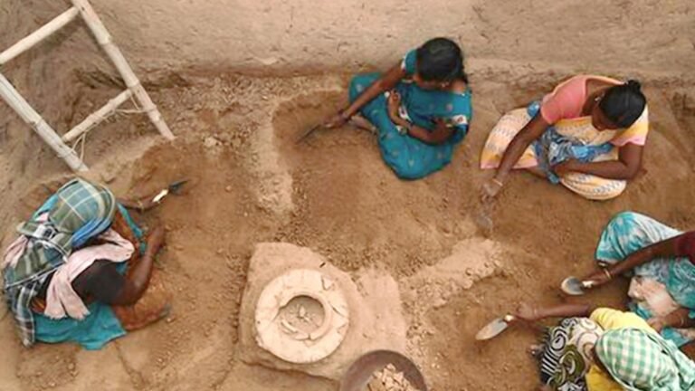 KEELADI excavations: Perhaps the retirement of Archaeman’s archaeman to prepare a message
