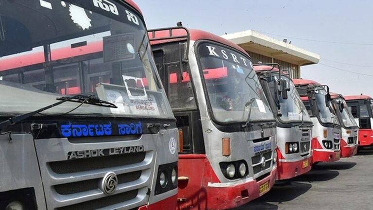 KSRTC bus knocks delivery staff in Bengalur