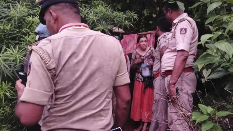 A former husband is looking for a shared custody of a Russian woman, the children found in the Karnataka cave cave