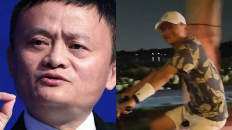 Is it Jack Ma? Millionaire and co-founder Alibaba saw a bike ride in Hangzhou-Viro Video Tech Word News