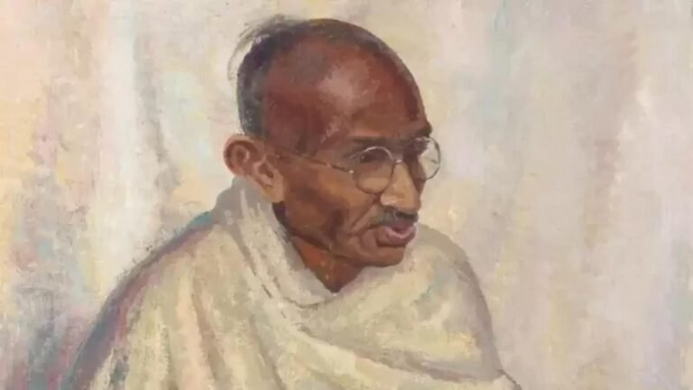 Gandhi’s only known oil portrait, painted during a London visit in 1931, sells for Bonhams Auction for more than 1.75 GBP Crore | Tech Word News
