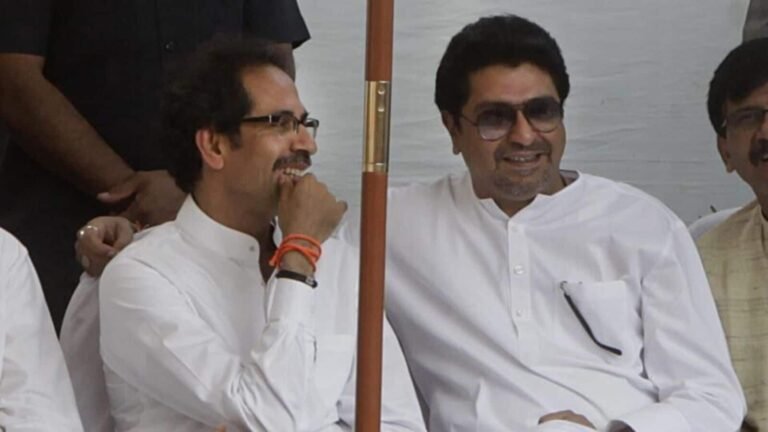 Hindi Imposition Row: Raj, Uddhav Thackery Edition Joint Invitation to Mumbai Rally Without Symbol or Flag Tech Word News