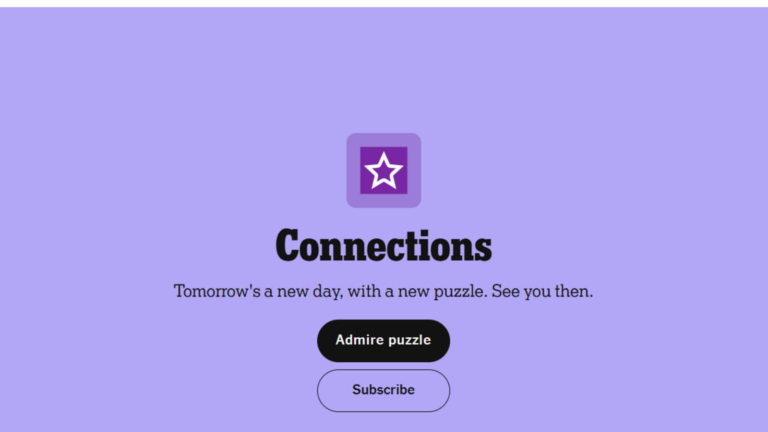 NYT Connections #773: See advice and answers for July 23 | Tech Word News