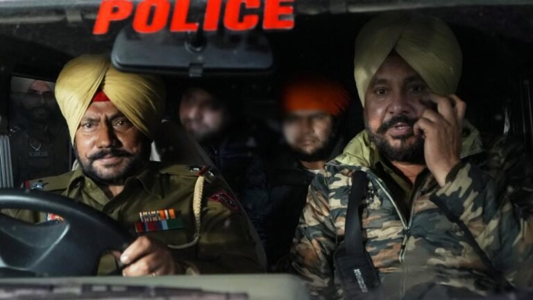 Pandjab Police Busty BKI Terror Module associated with pomegranial attacks in patiala