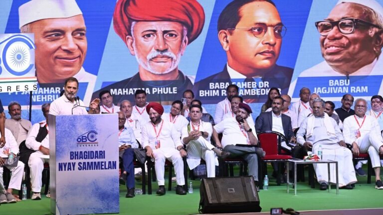 Rahul Gandhi says that delay in the census was a mistake, promises to correct it now