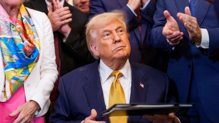 Donald Trump was about to sign the Big Bang Crypto law after US House Passes Landmark Genius Act | Tech Word News