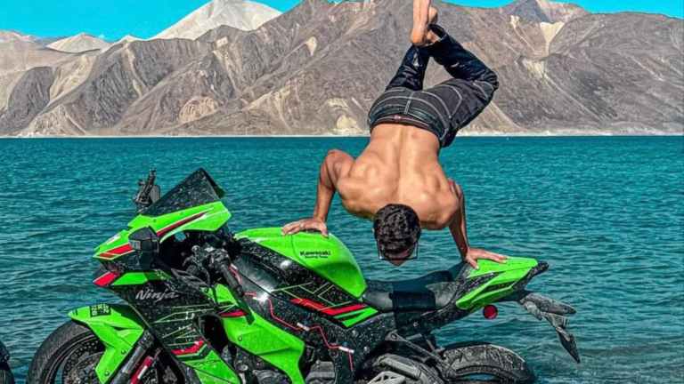 Youtuber booked for Stunt Bike near Pangong lake in Ladakh: “Why do you destroy nature?” | Tech Word News