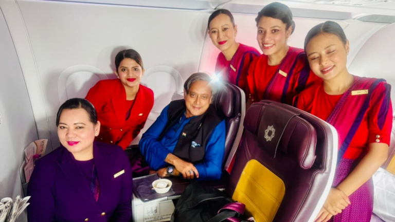 The Air India crew surprises Shashi Tharoor with the comment on Kochi flight, the Congress MP earns “Shabhash” | Tech Word News