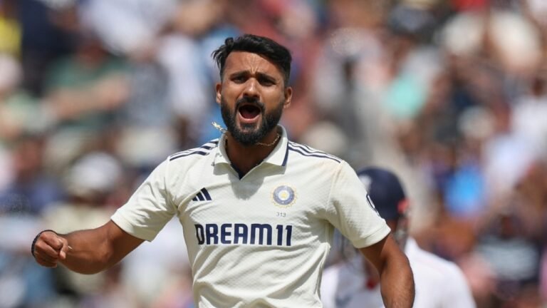 Watch: English fan sings a song for Akash Deep After Edgbaston Test Heroics