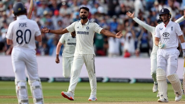 SHUBMAN GILL, AKASH DEEP DISCOUNTURE England when India smells of victory in Edgbaston