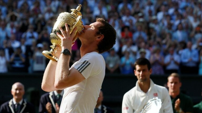 Auction of Andy Murray from 2013 Wimbledon at Auction