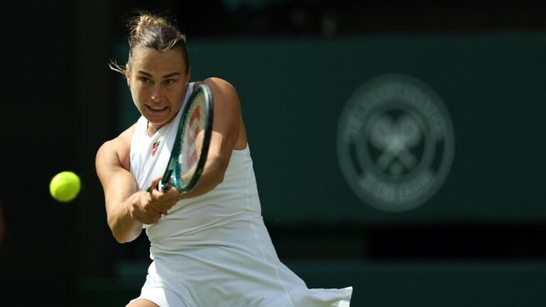 Wimbledon: Aryna Sabalenka survives Bouzek’s Scare, Madison Keys in 3 round 3