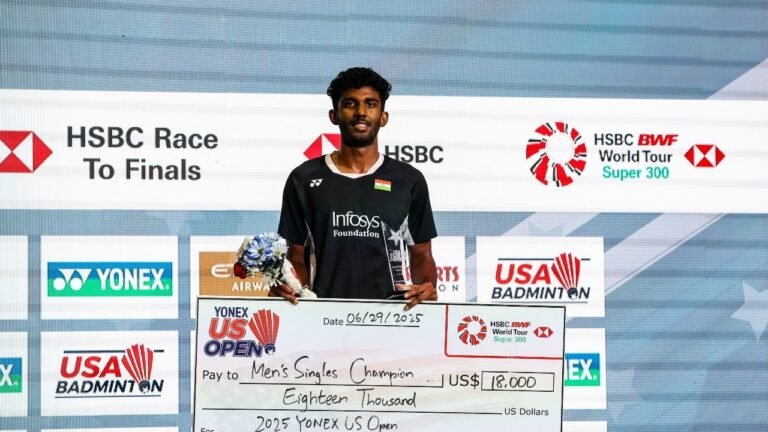 Tall, wild and focused: Ayush Shetty reminds Viktor to Axelsen his younger self