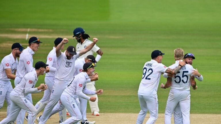 India caused fire, but England brought it and won the toboggan battle in Lord’s