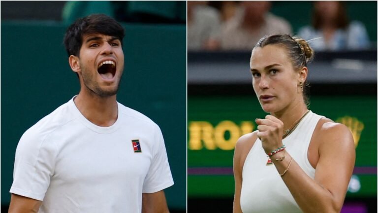 Wimbledon Live Score, Day 7: Alcaraz, Sabalenka focusing on Super Sunday