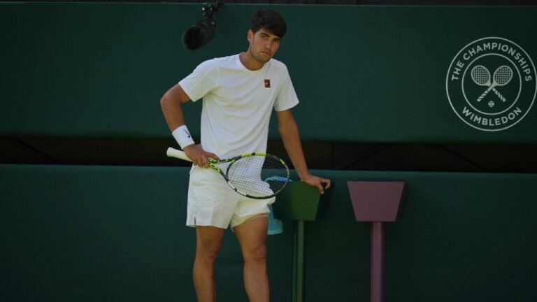 Carlos Alcaraz felt you frightened the court after the 1st round.