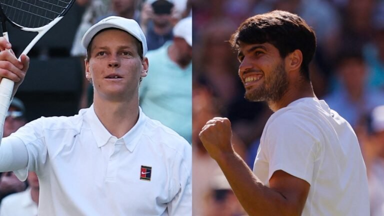 Final live update Wimbledon: Jannik Sinner, Carlos Alcaraz Set for Blockbuster Finale
