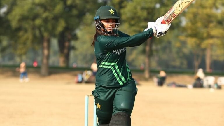 Pakistani women call 20 -year -old dough for Ireland T20i series