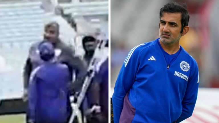 The same curator, two rules? Gambhir denied access to the playground, McCullum stood on it