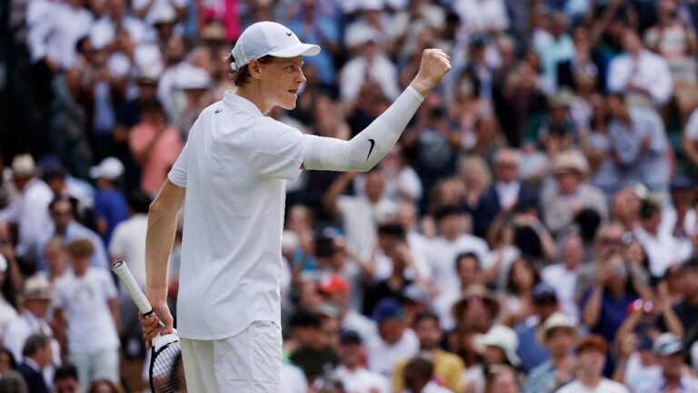 Wimbledon: Not Painless Pain But Jannik Sinner rolls around Ben Shelton to Semis
