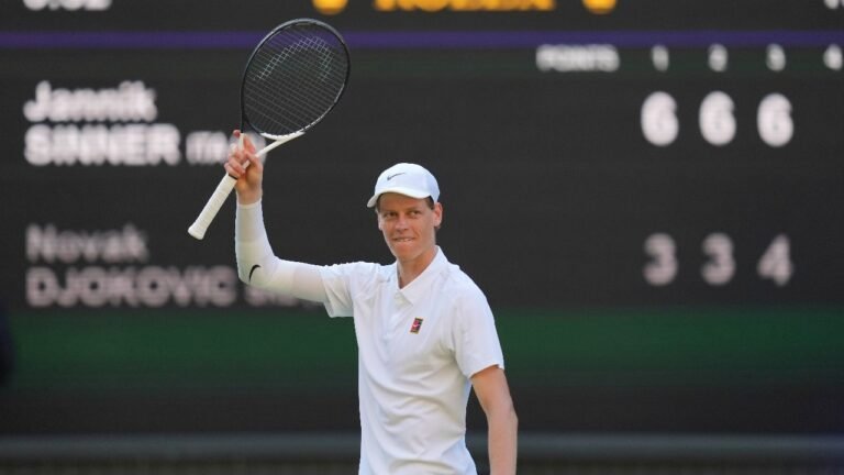 Jannik Sinner excludes concerns about the injury of the elbows, prepared for the final of Wimbledon vs Alcaraz