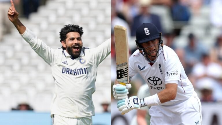 Watch: Ravindra Jadeja playfully teasing Joe Root to risk hundreds of landmarks