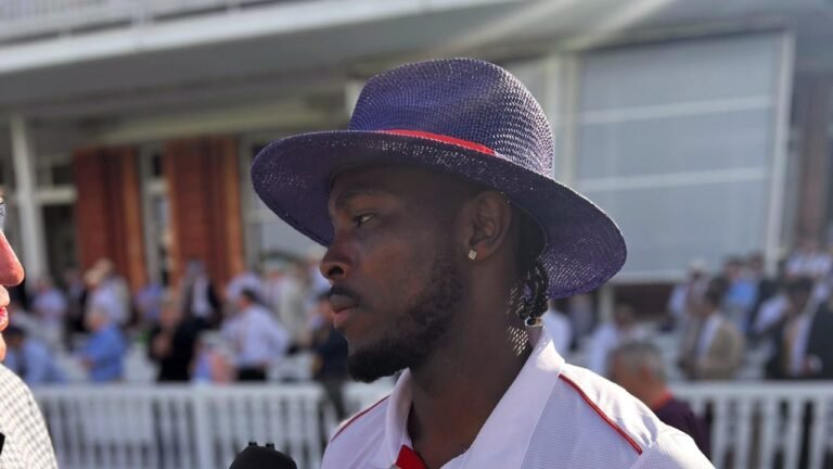 Jofra Archer Dons Comentator’s Hat after showing criticisms badly at Lord