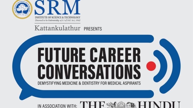 SRMIST-HIND for webinar organization about future career interviews