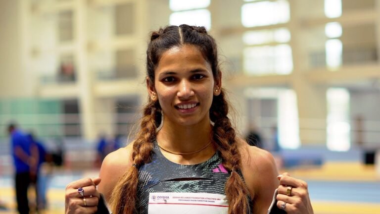 Asian champion Yarraji